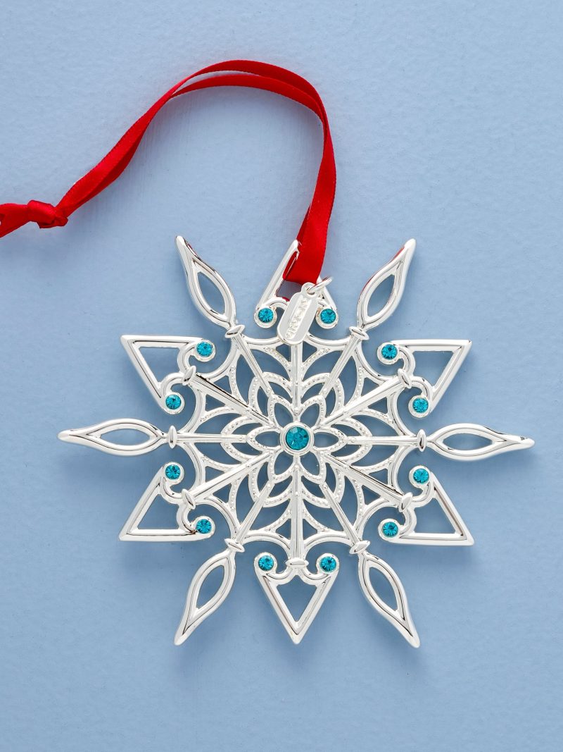2025 Snow Majesty Silverplate Ornament